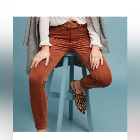 Pilcro and the Letterpress Pants - Anthropologie Pilcro and the Letterpress Skinny Cords